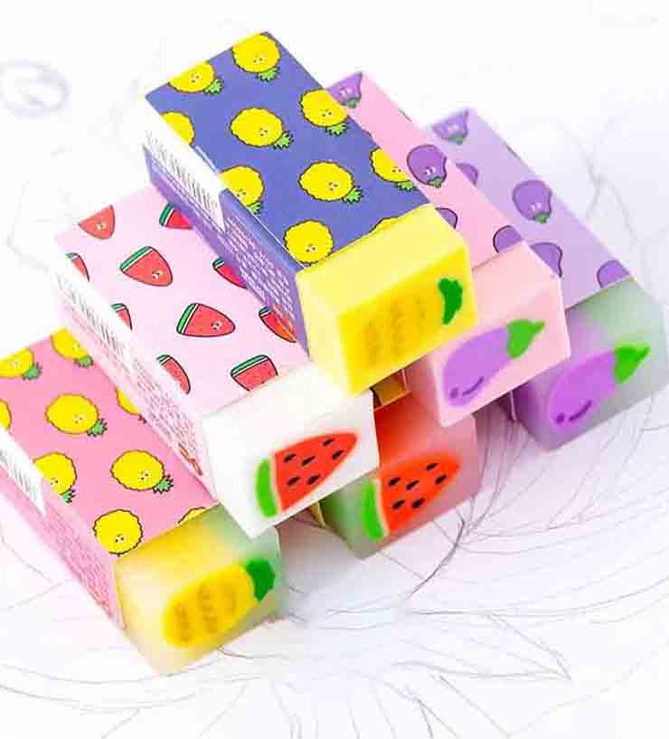 پاکن طرح میوه و سبزیجات فانتزی