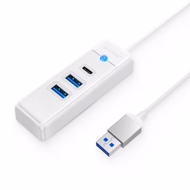 خرید هاب 3 پورت USB3.0 اوریکو ORICO PWC2U-U3 White با بهترین قیمت