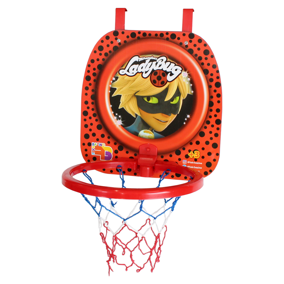 تخته بسکتبال اسباب بازی فکربازینو مدل دختر کفشدوزکی کد 15624