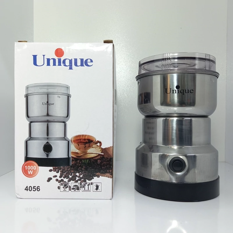 آسیاب برقی یا گرایندر 4 تیغه یونیک خارجی موتور قوی ، آسیاب قهوه ، آسیاب کن ، خورد کن ، پودر کن ، آسیاب ادویه ، پس کرایه