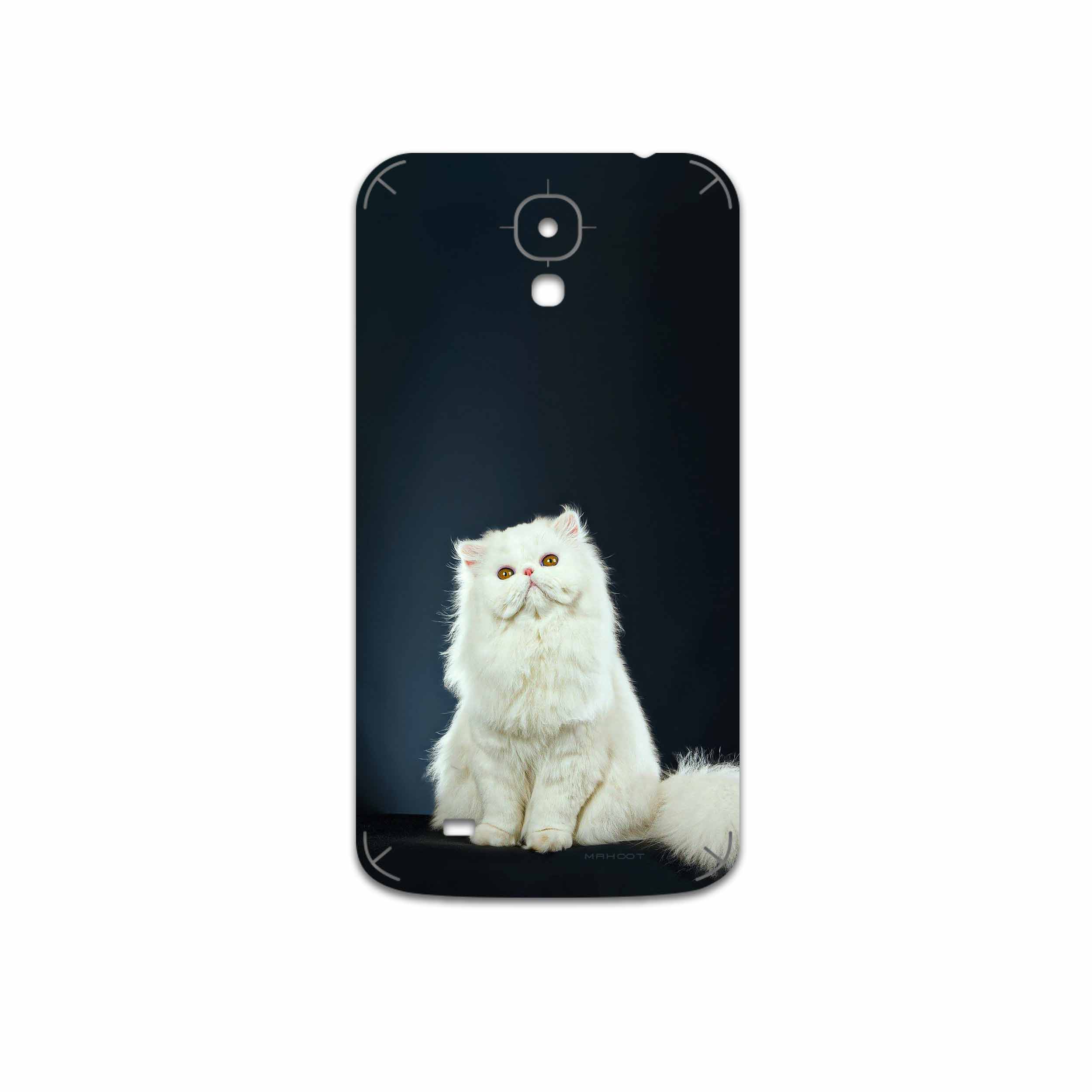 برچسب پوششی ماهوت مدل Persian cat مناسب برای گوشی موبایل سامسونگ Galaxy Mega 6.3 I9200