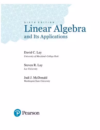 خرید و دانلود نسخه کامل کتاب Linear Algebra and Its Applications (Sixth Edition) - Chapter 10: Finite-State Markov Chains   Appendixes