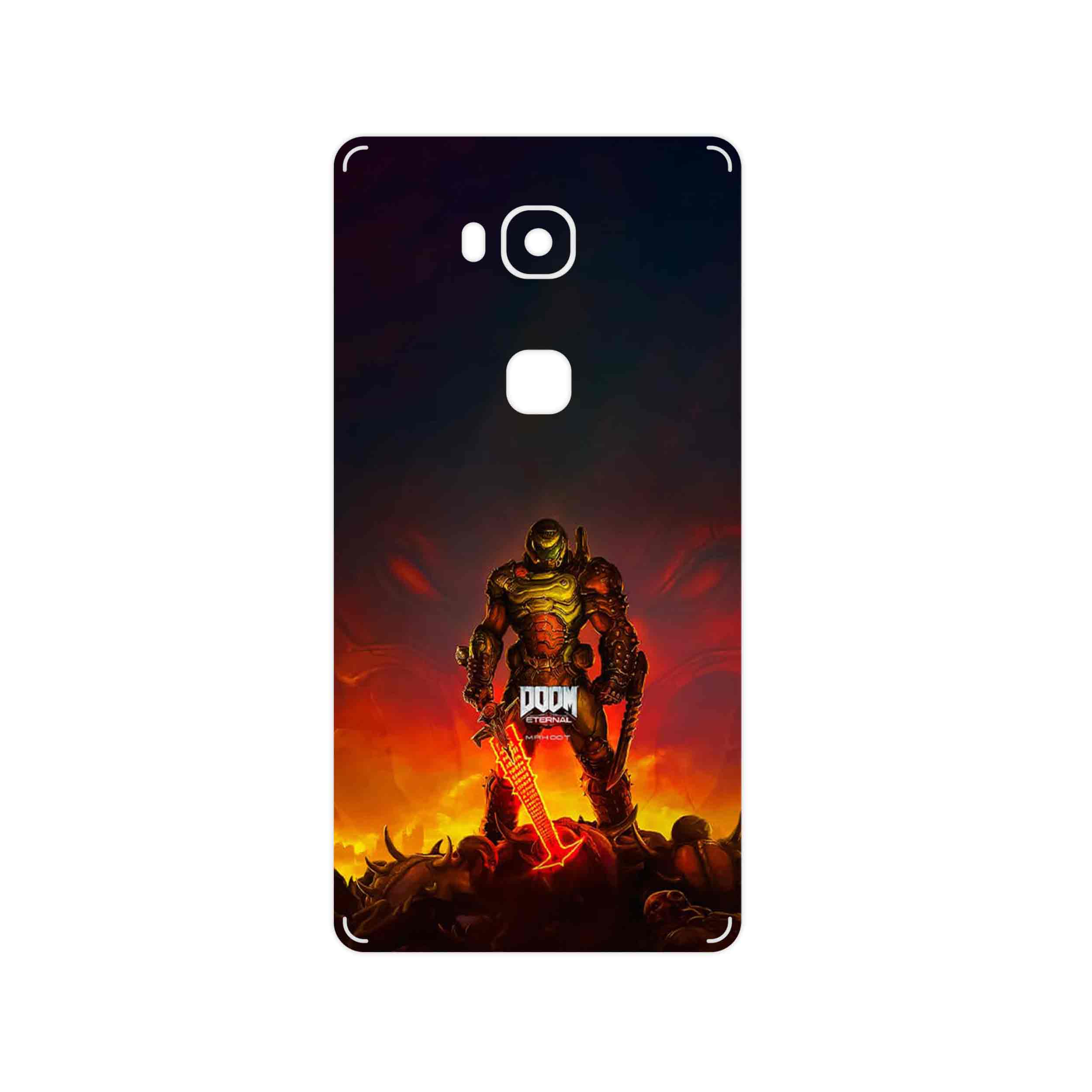 برچسب پوششی ماهوت مدل DOOM Game Series مناسب برای گوشی موبایل آنر 5X