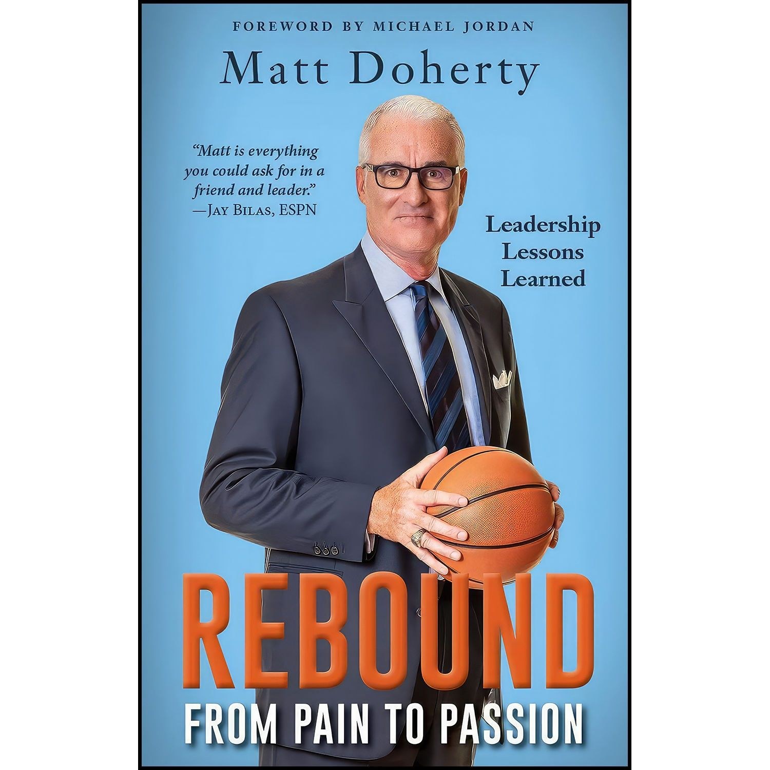 کتاب زبان اصلی Rebound اثر Matt Doherty and Michael Jordan