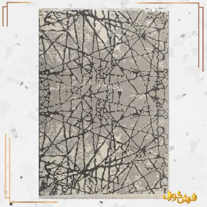 فرش فانتزی مدرن طرح وینتیج کد 27 زمینه فیلی کاشان
