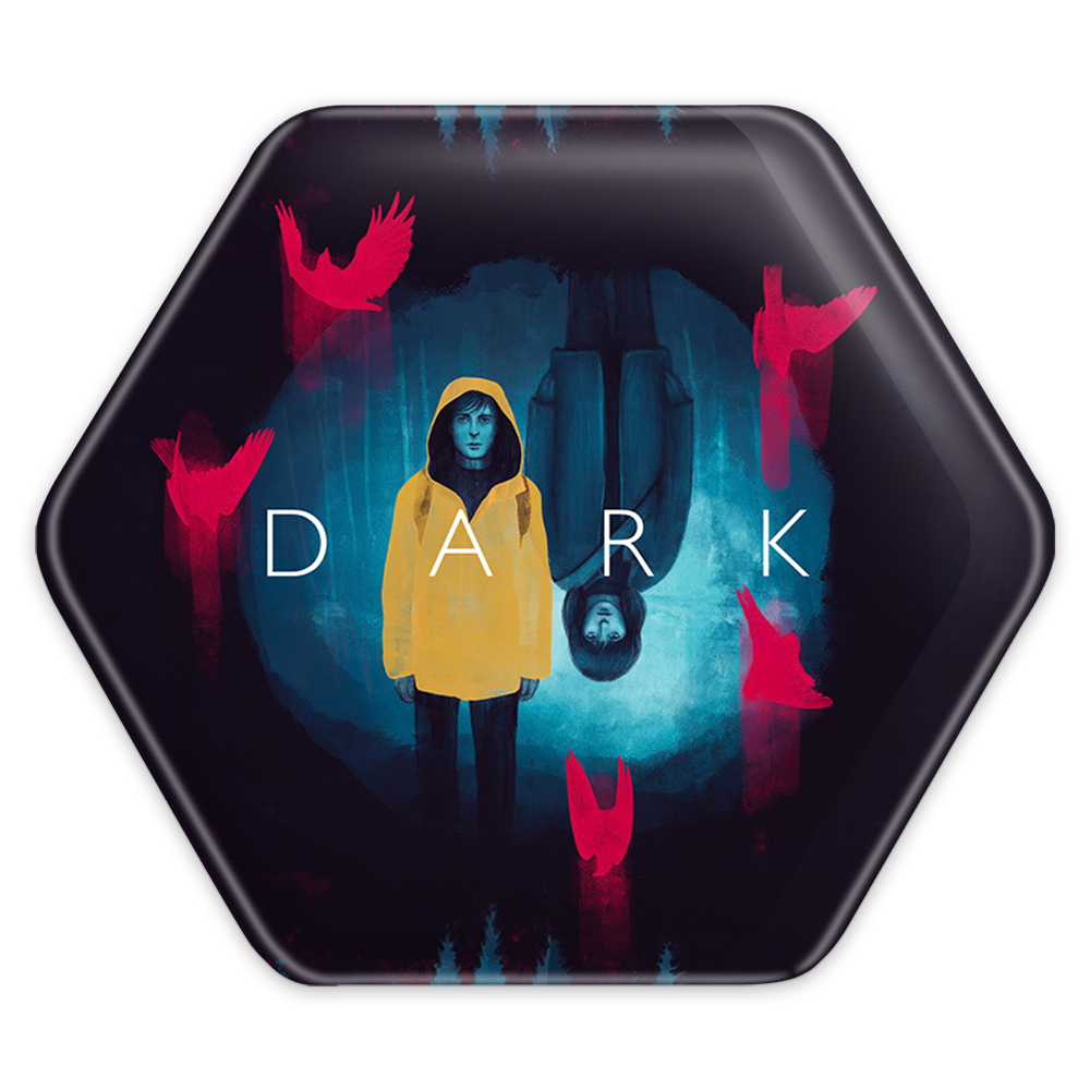 پیکسل خندالو طرح سریال دارک Dark مدل شش ضلعی کد 10169