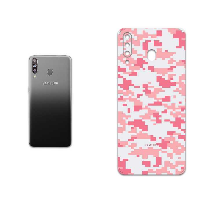 برچسب پوششی ماهوت مدل Army-Pink-pixel مناسب برای گوشی موبایل سامسونگ Galaxy M30