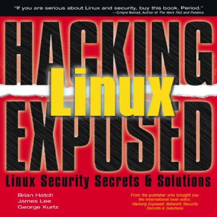 خرید و دانلود نسخه کامل کتاب Hacking Linux exposed: Linux security secrets &amp; solutions