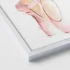 تابلو سالی وود طرح عاشقانه صورتی کد T110215 مجموعه 5 عددی