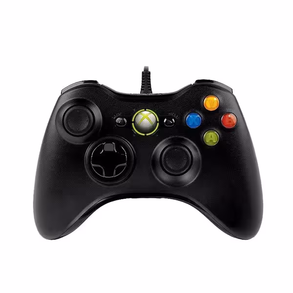 دسته بازی با سیم مدل Xbox 360 | چاوه