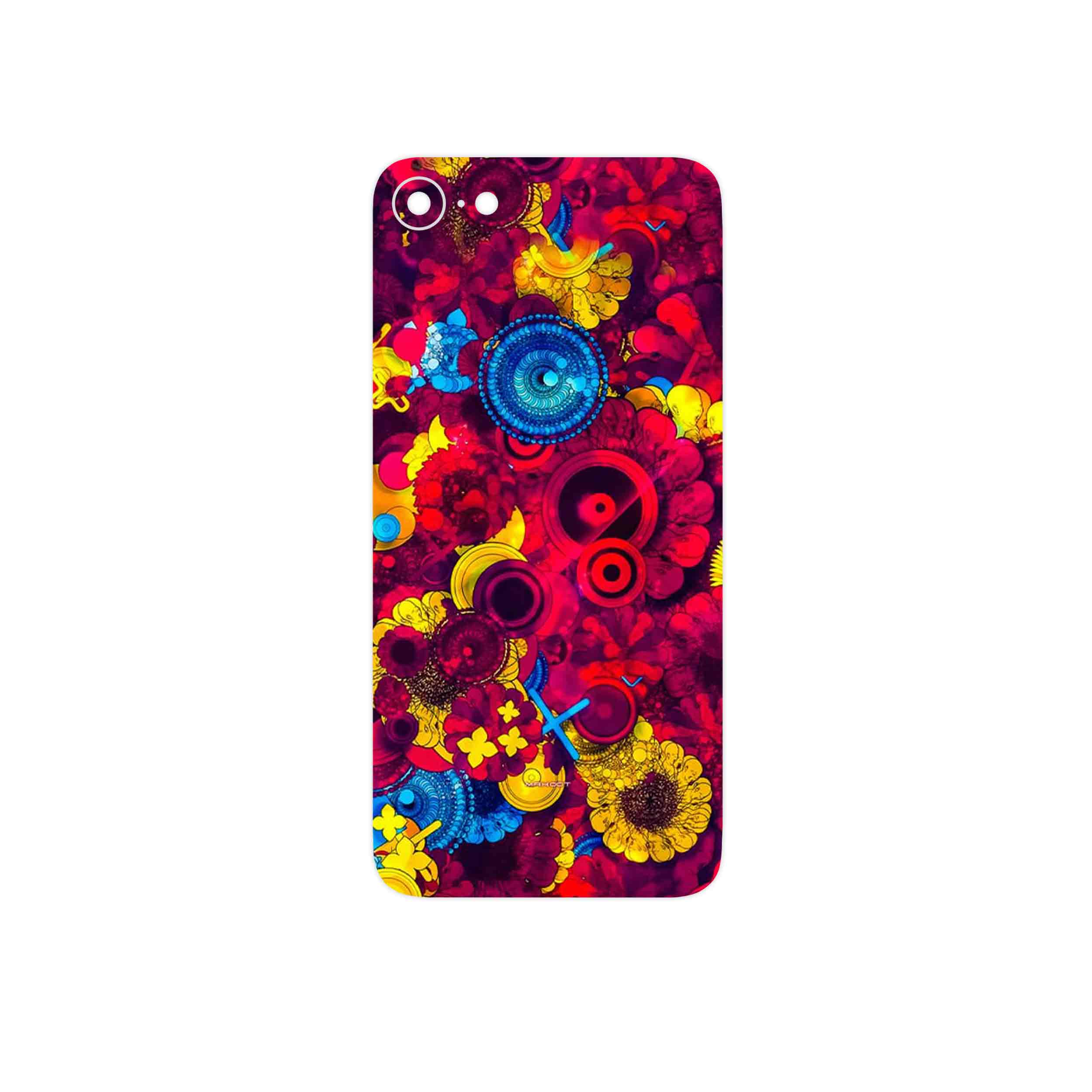 برچسب پوششی ماهوت مدل Vector Flower Garden Digital Art مناسب برای گوشی موبایل اپل iPhone SE 2022