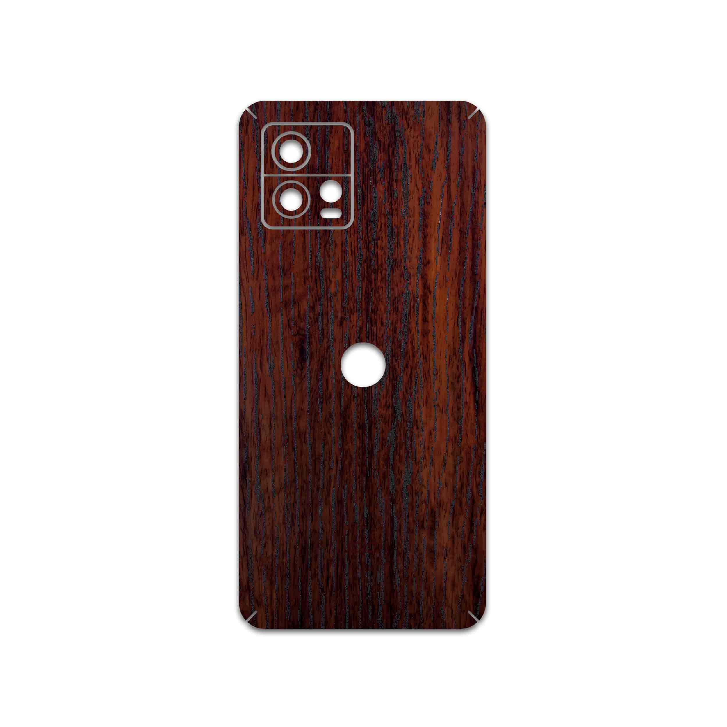 برچسب پوششی ماهوت مدل Red-Wood مناسب برای گوشی موبایل موتورولا Moto G72