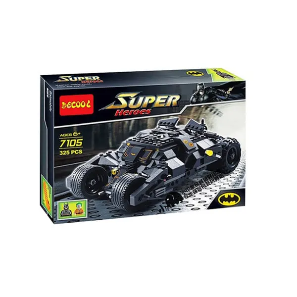 ساختنی لگو بتموبیل بتمن و جوکر دکول مدل Super Heroes 7105