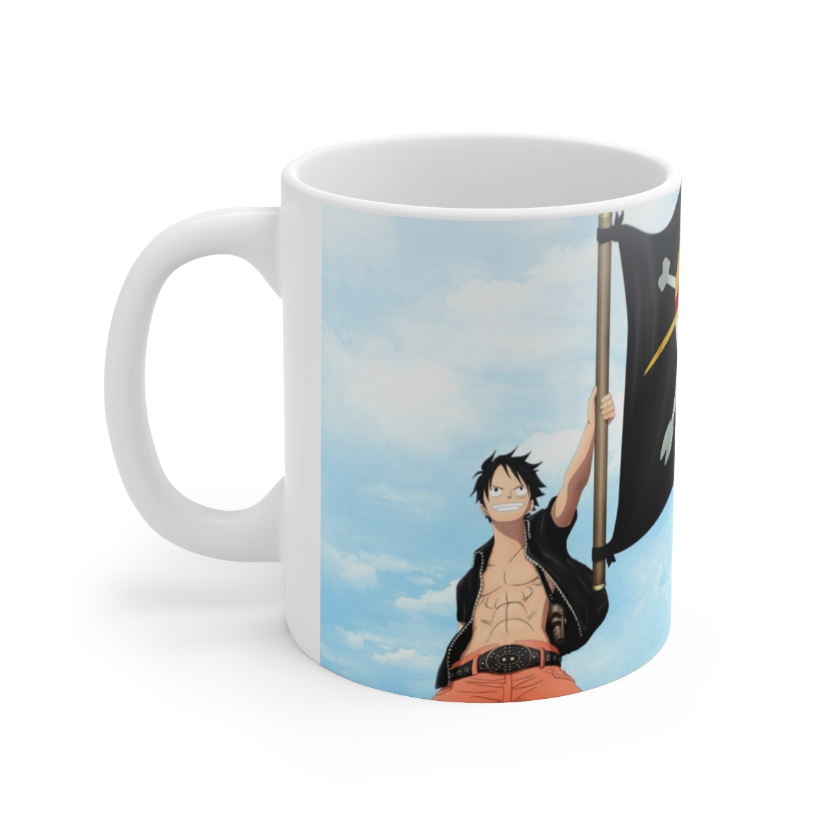 ماگ طرح انیمه one piece مدل 002