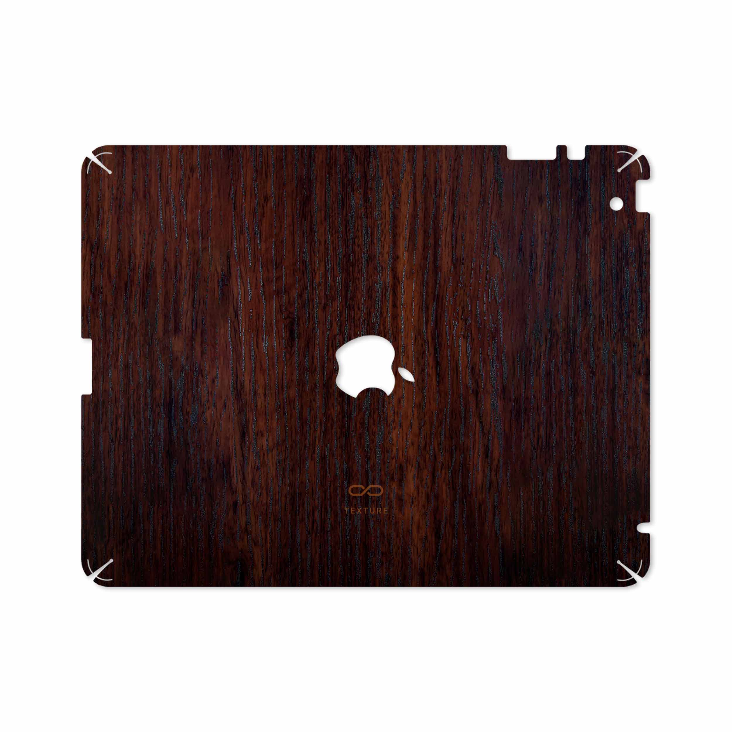 برچسب پوششی ماهوت مدل Red-Wood مناسب برای تبلت اپل iPad 2 2011 A1396
