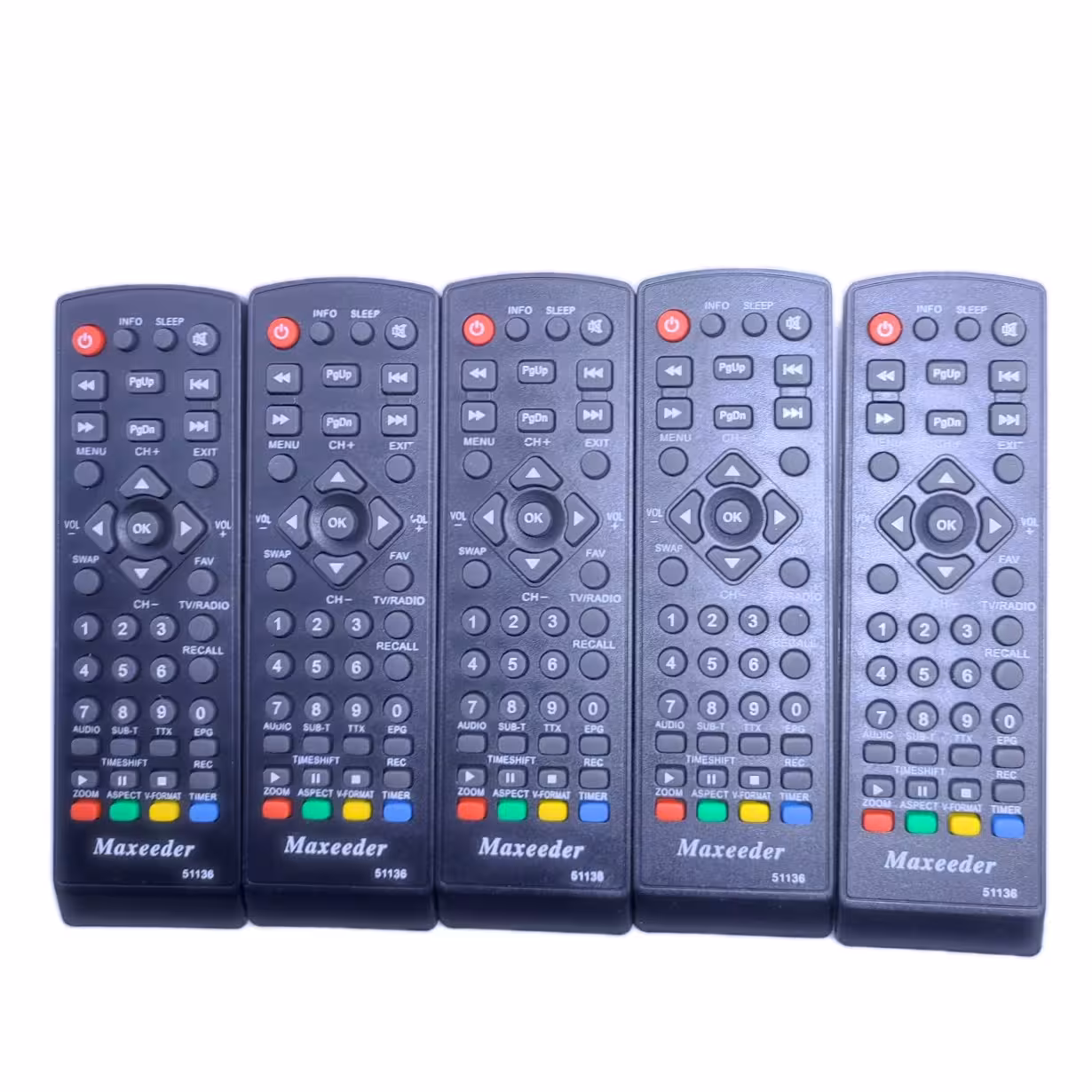 ریموت کنترل مکسیدر بسته 5 عددی