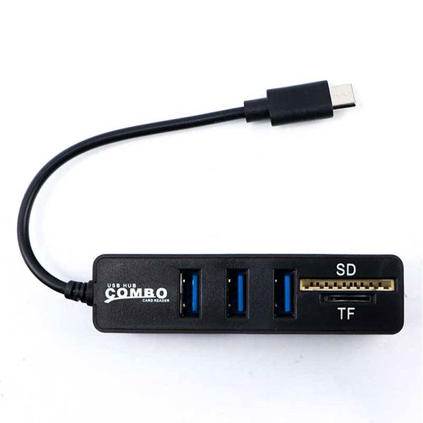 هاب 3 پورت USB-C مدل TC1