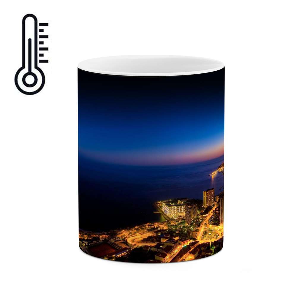 ماگ حرارتی کاکتی طرح شهر مدل mgh13385