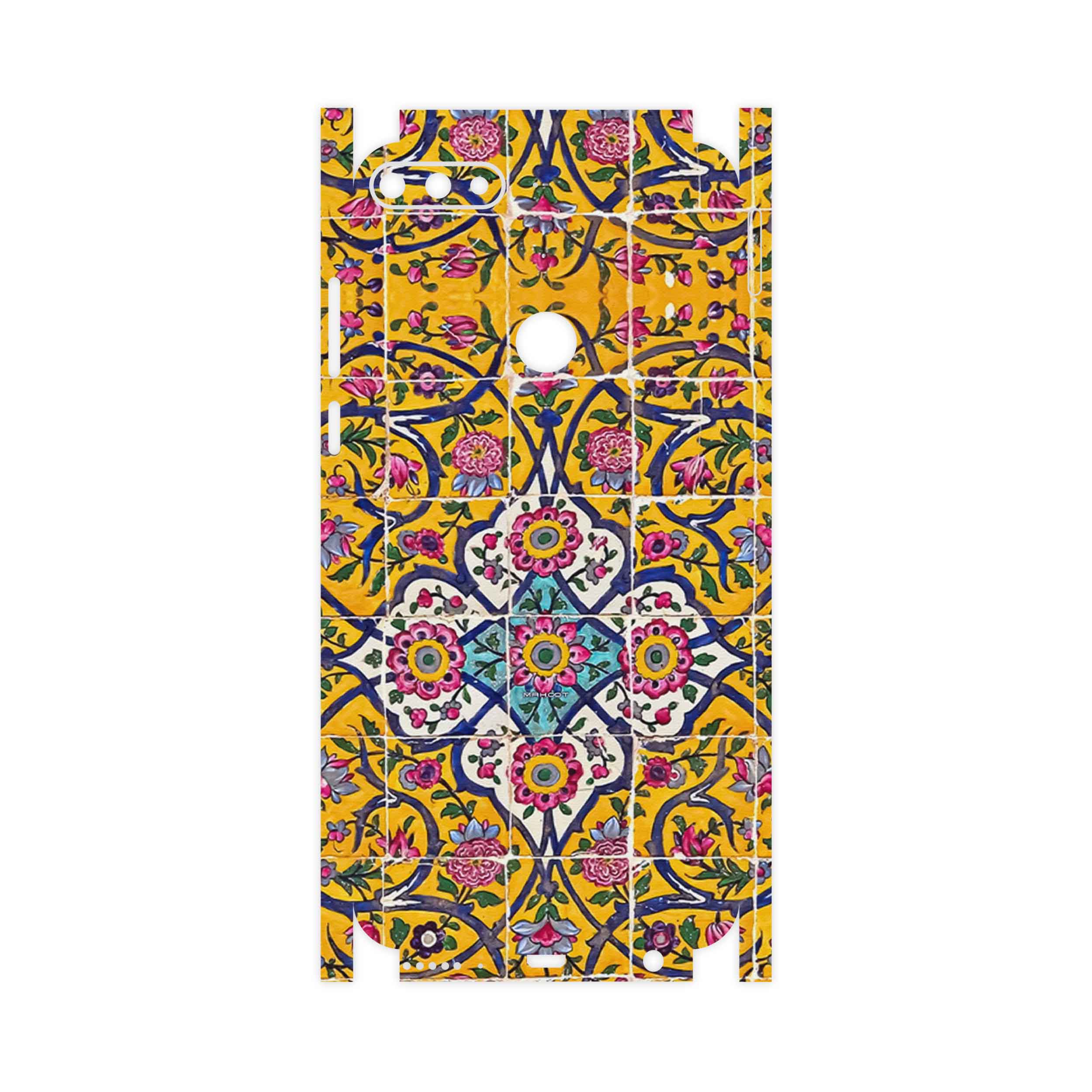 برچسب پوششی ماهوت مدل Iran Tile 10-FullSkin مناسب برای گوشی موبایل هوآوی Y7 Prime 2018