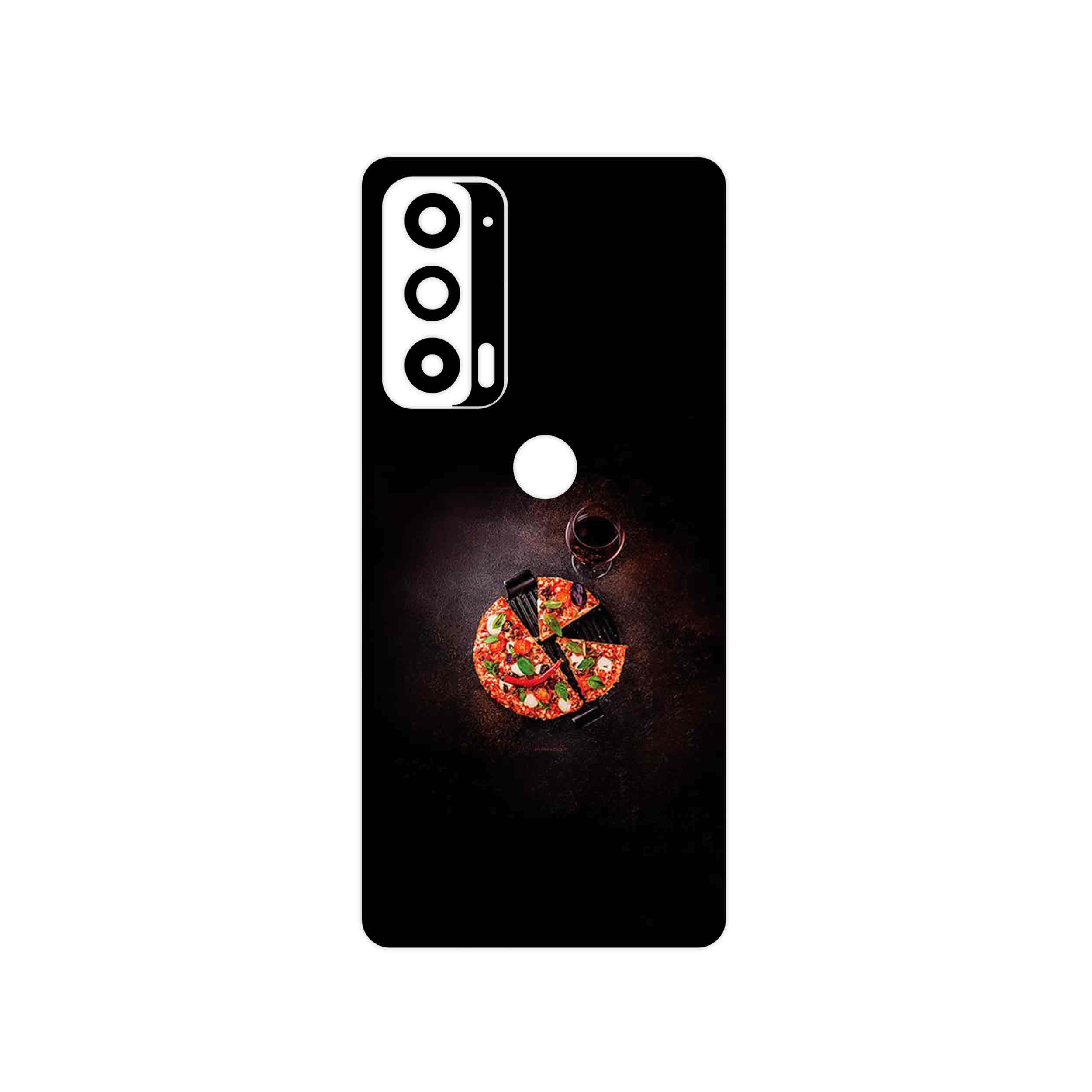 برچسب پوششی ماهوت مدل Pizza مناسب برای گوشی موبایل موتورولا Edge 20