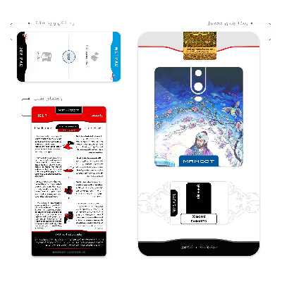 برچسب پوششی ماهوت مدل Hafiz مناسب برای گوشی موبایل شیائومی Redmi K30