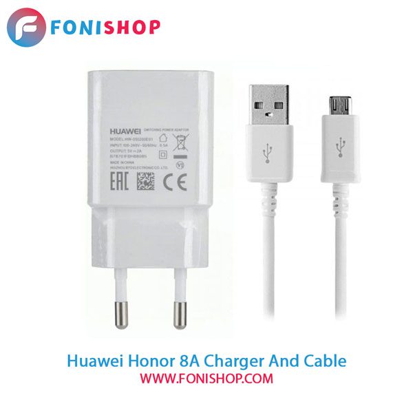 کابل و شارژر اصلی هواوی Huawei Honor 8A