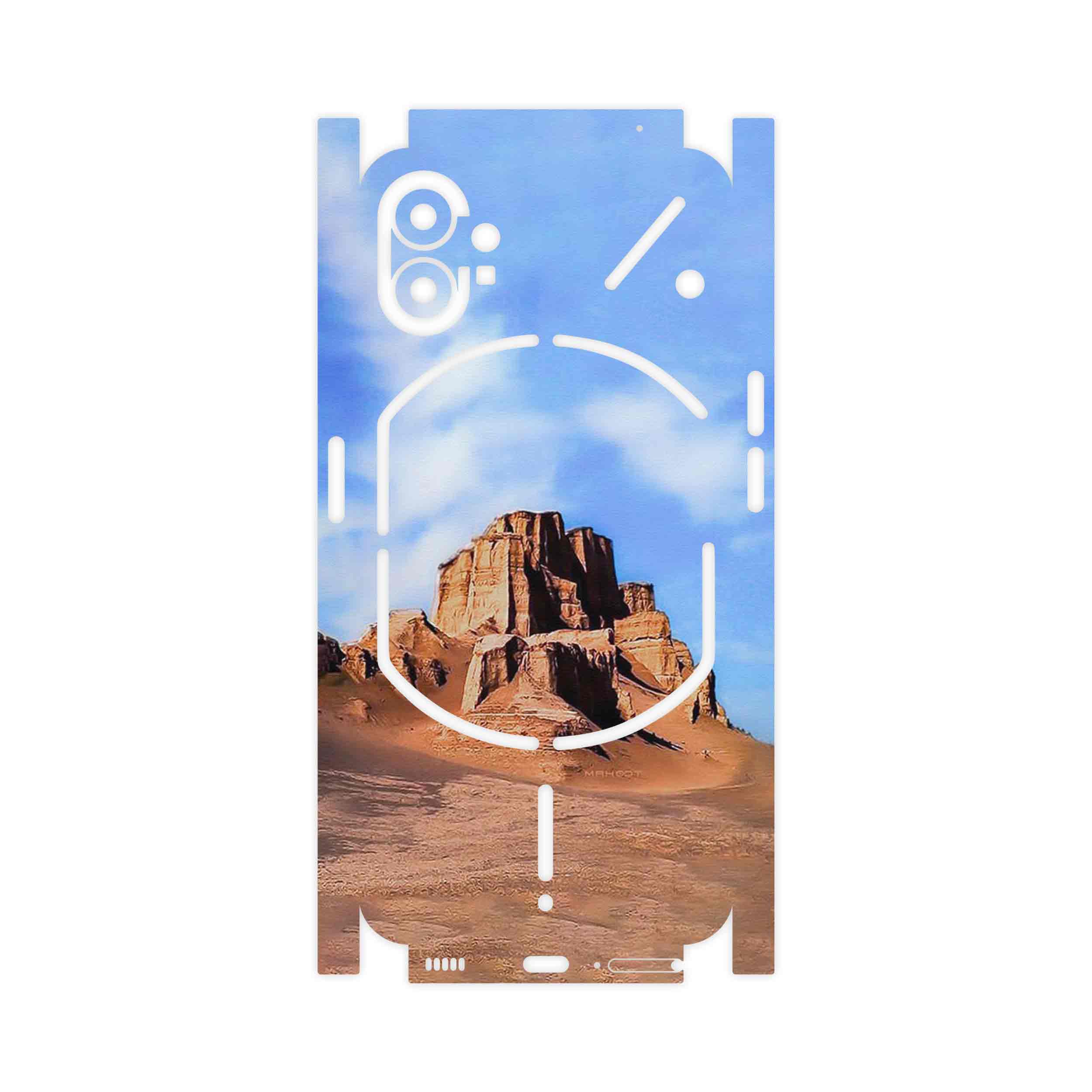 برچسب پوششی ماهوت مدل Kaloot-FullSkin مناسب برای گوشی موبایل ناتینگ Phone 1