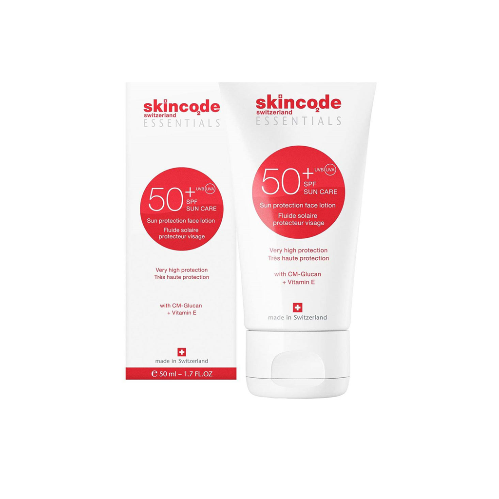 لوسیون ضد آفتاب صورت SPF50 اسکن کد