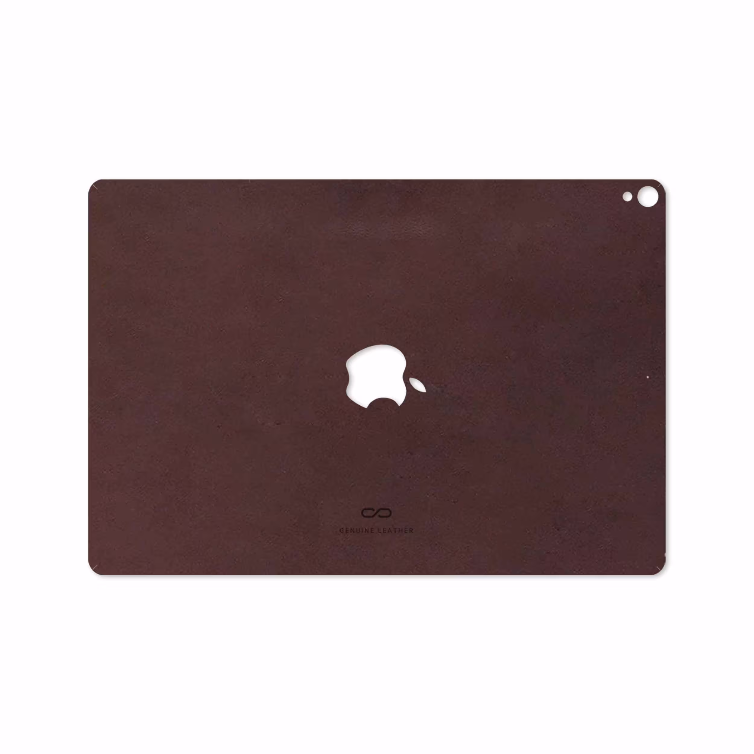 برچسب پوششی ماهوت مدل Matte-Dark-Brown-Leather مناسب برای تبلت اپل iPad Pro 10.5 2017 A1701