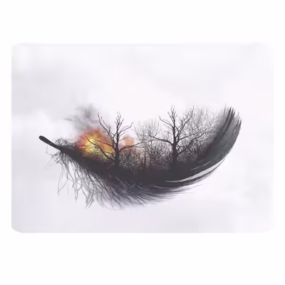ماوس پد طرح پر کد B127