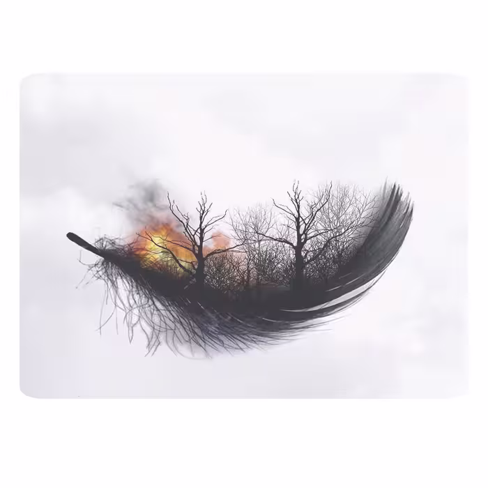 ماوس پد طرح پر کد B127