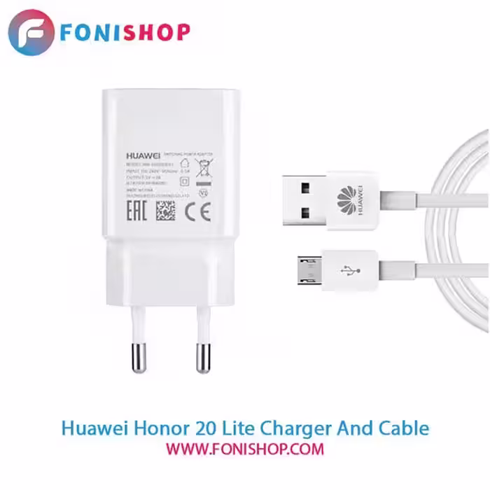 کابل و شارژر اصلی هواوی Huawei Honor 20 Lite