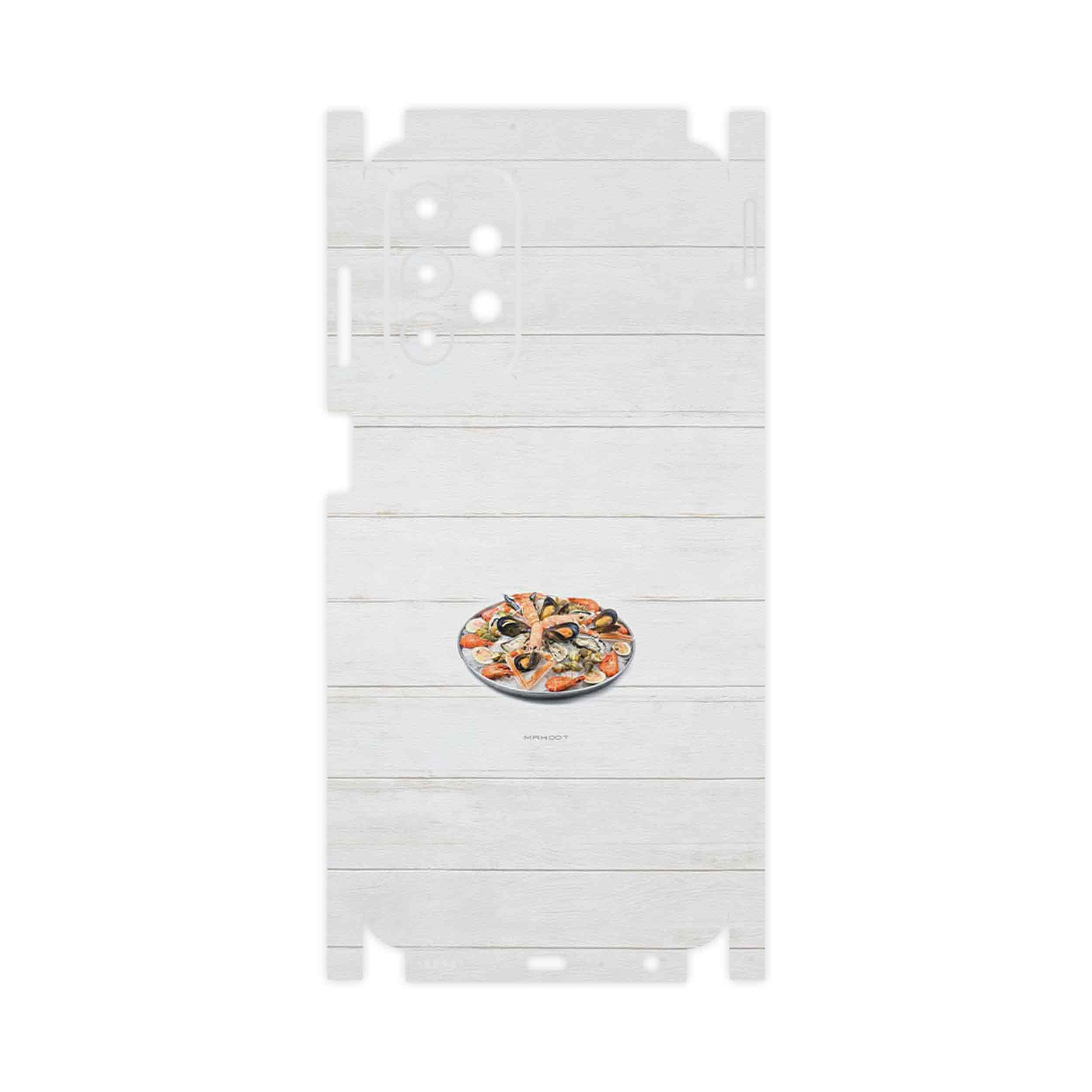 برچسب پوششی ماهوت مدل Seafood-FullSkin مناسب برای گوشی موبایل سامسونگ Galaxy A23