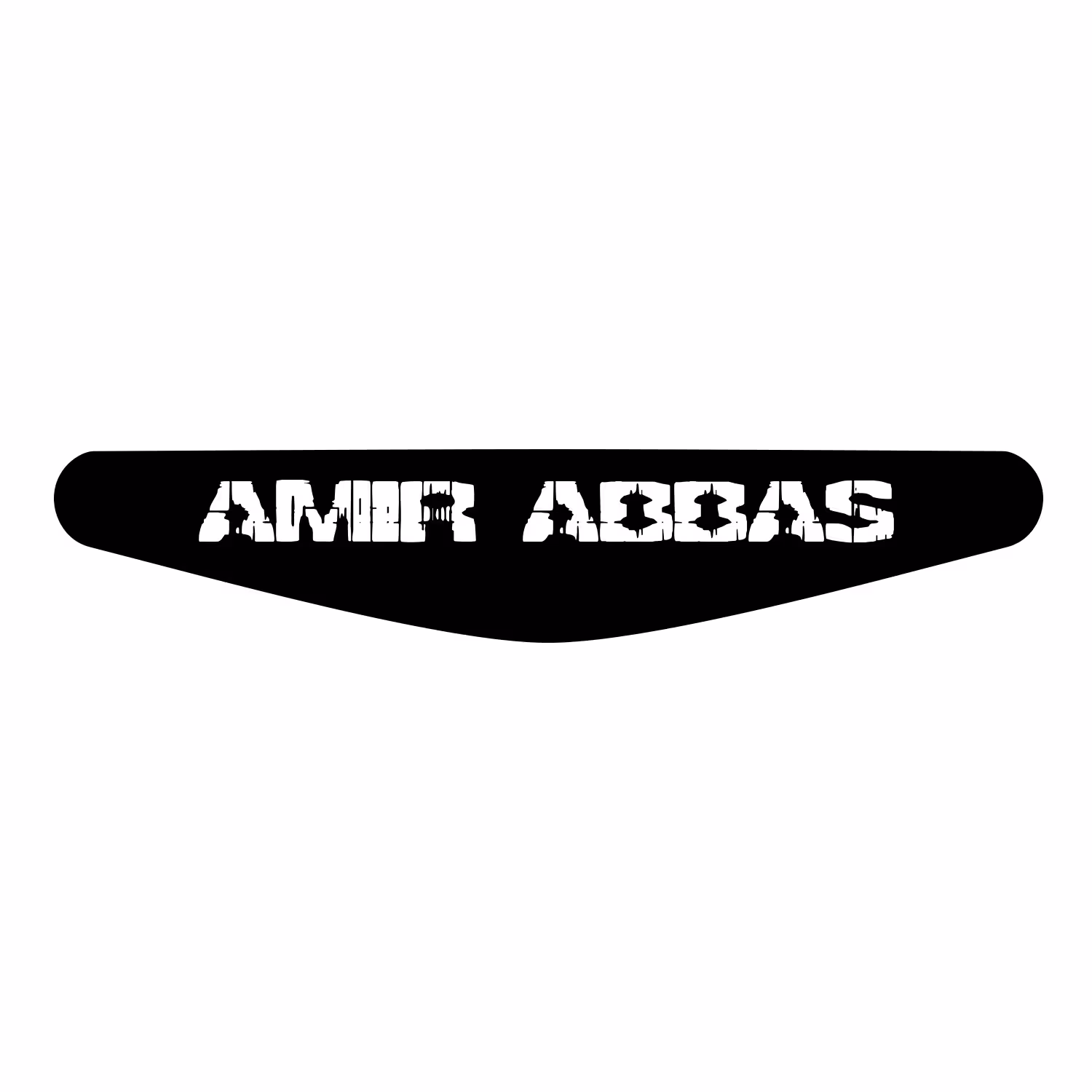برچسب لایت بار دسته پلی استیشن 4 ونسونی طرح Amir abbas