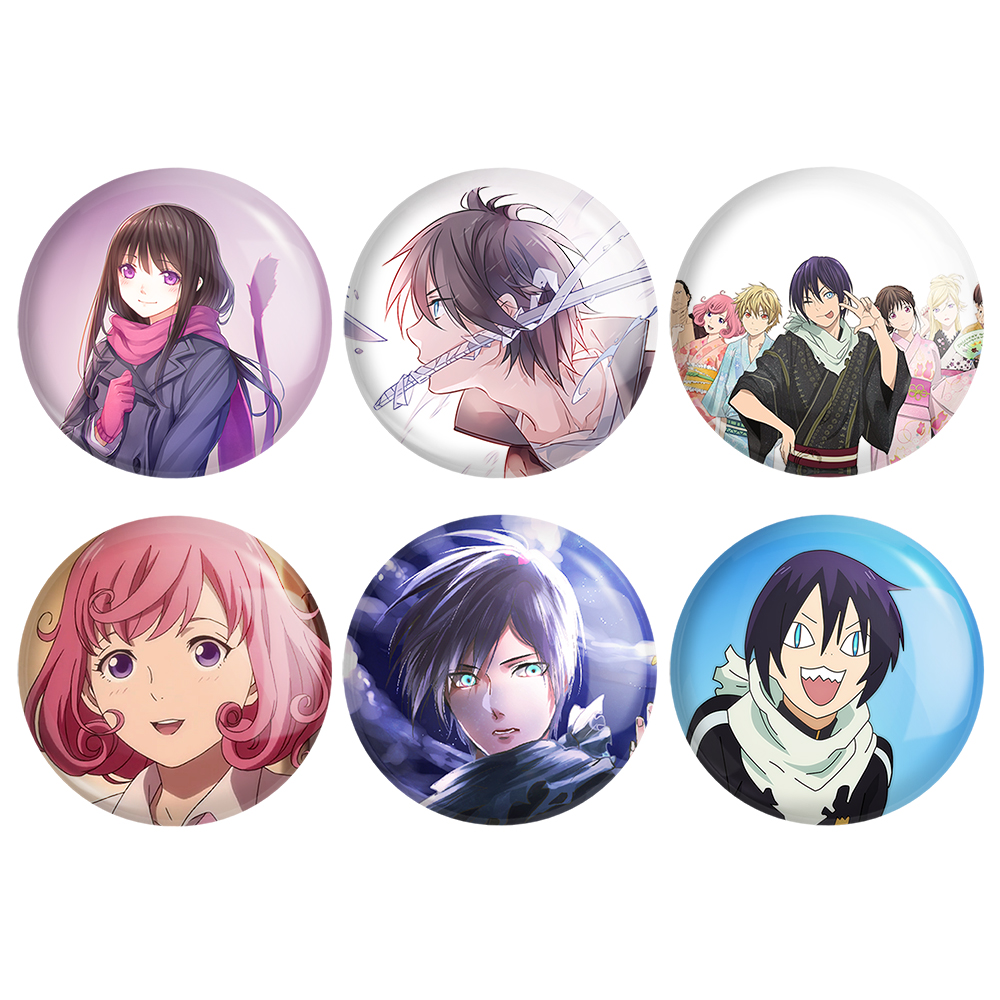 پیکسل خندالو مدل انیمه نوراگامی کد 559B مجموعه 6 عددی