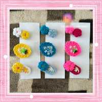 عروسک بافتنی ، گلسر بافتنی ، گلسر ، سنجاق سر بافتنی ، عروسک ، بافتنی 