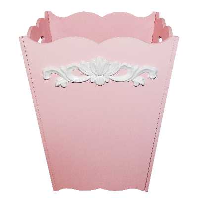 ست سطل و جای دستمال کاغذی نیازشاپ مدل فانتزی کد NP0909