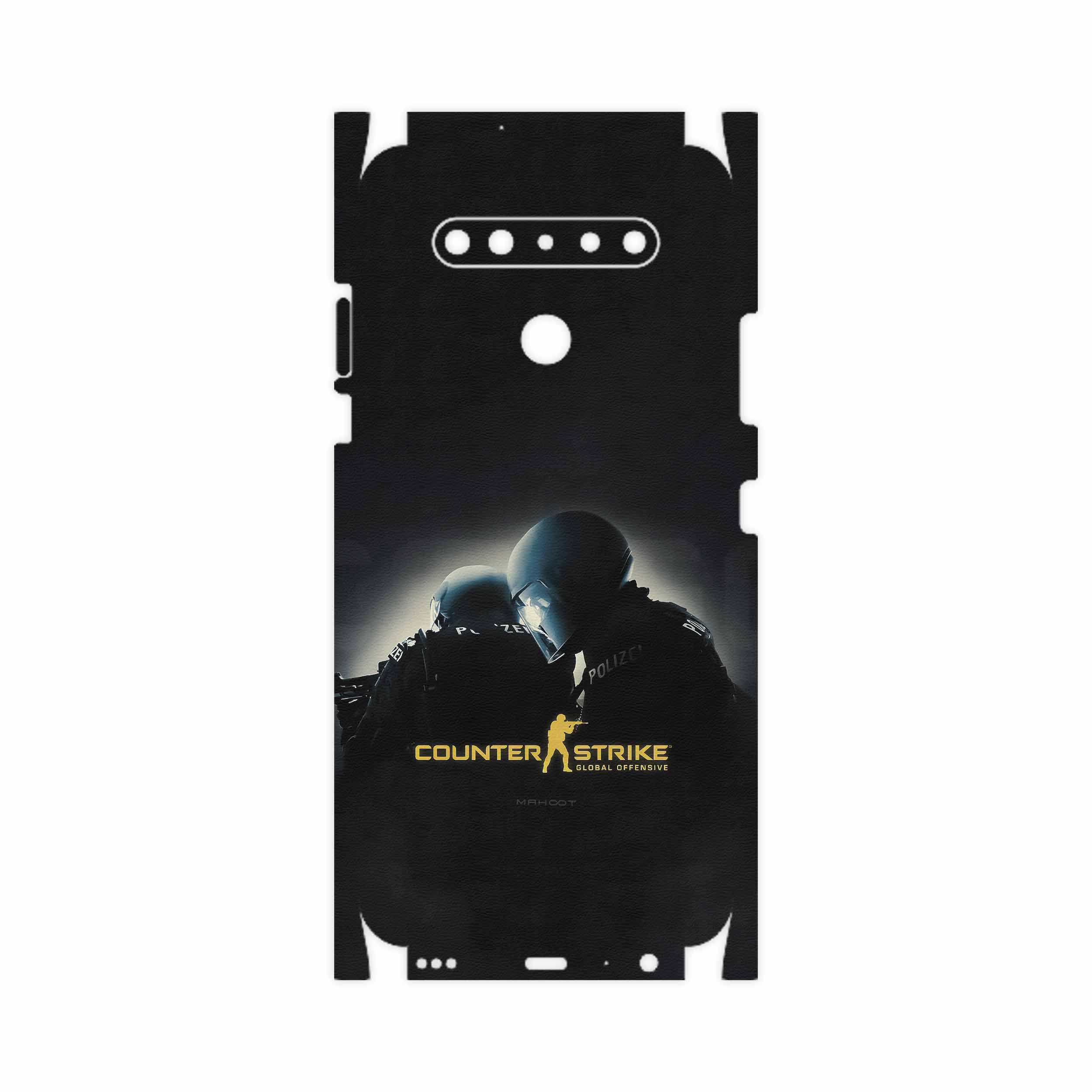 برچسب پوششی ماهوت مدل Counter-Strike-FullSkin مناسب برای گوشی موبایل ال جی K41s