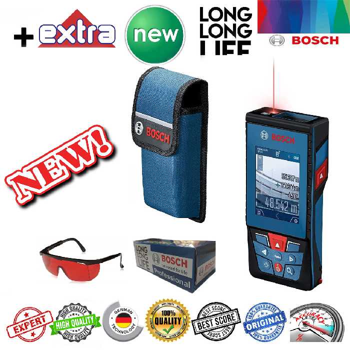 متر لیزری بوش مدل ISO NORM 16331-1 کد GLM 100-25 C