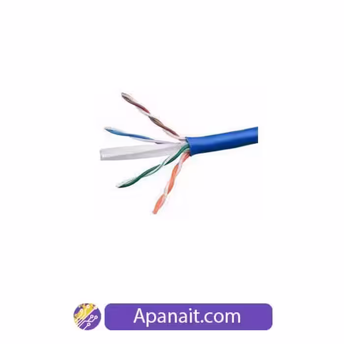 کابل شبکه لگراند Cat6 UTP آلومینیوم روکش مس (CCA) با روکش PVC حلقه 305 متری