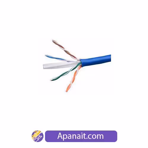 کابل شبکه لگراند Cat6 UTP آلومینیوم روکش مس (CCA) با روکش PVC حلقه 305 متری