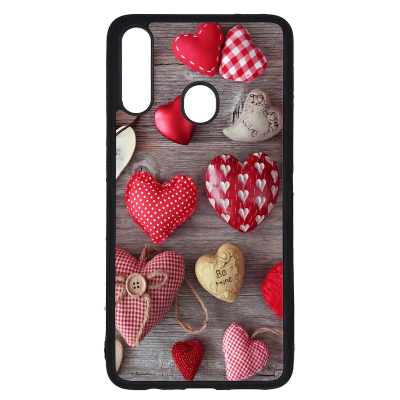 کاور طرح قلبی کد G-074 مناسب برای گوشی موبایل سامسونگ Galaxy A20s | دیجی قاب دونی