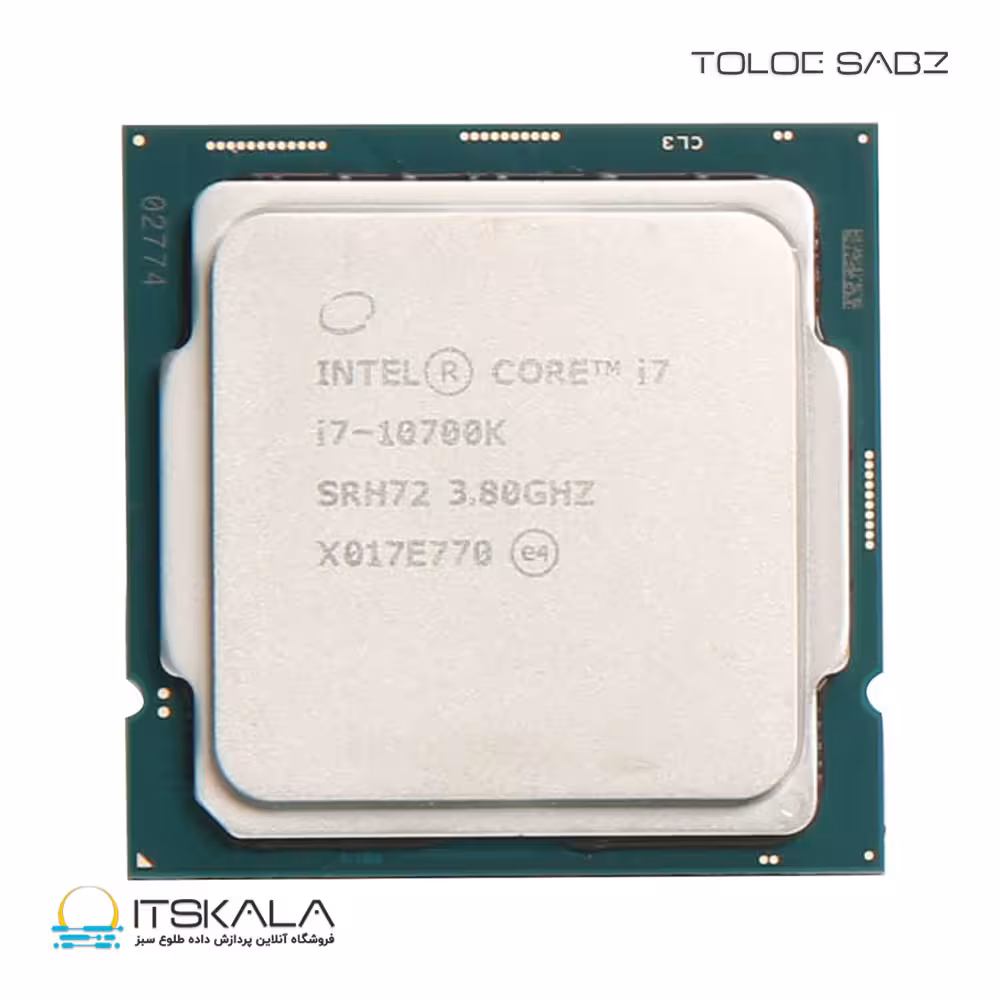 قیمت و خرید پردازنده تری اینتل مدل Core i7-10700K با فرکانس 3.8 گیگاهرتز | ITSKALA