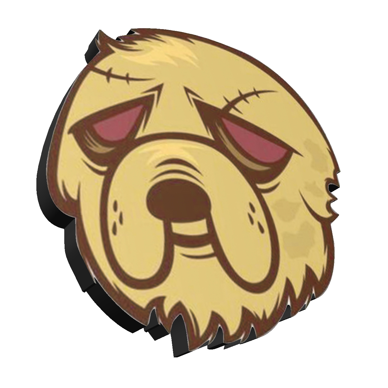 استیکر طرح سگ کد 03