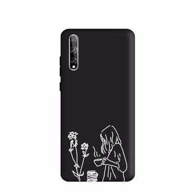 کاور طرح  دخترانه مینیمال کد u3255 مناسب برای گوشی موبایل  هوآوی Y8p 2020