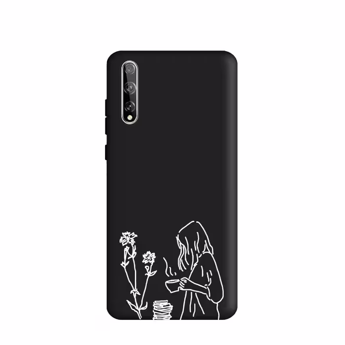 کاور طرح  دخترانه مینیمال کد u3255 مناسب برای گوشی موبایل  هوآوی Y8p 2020