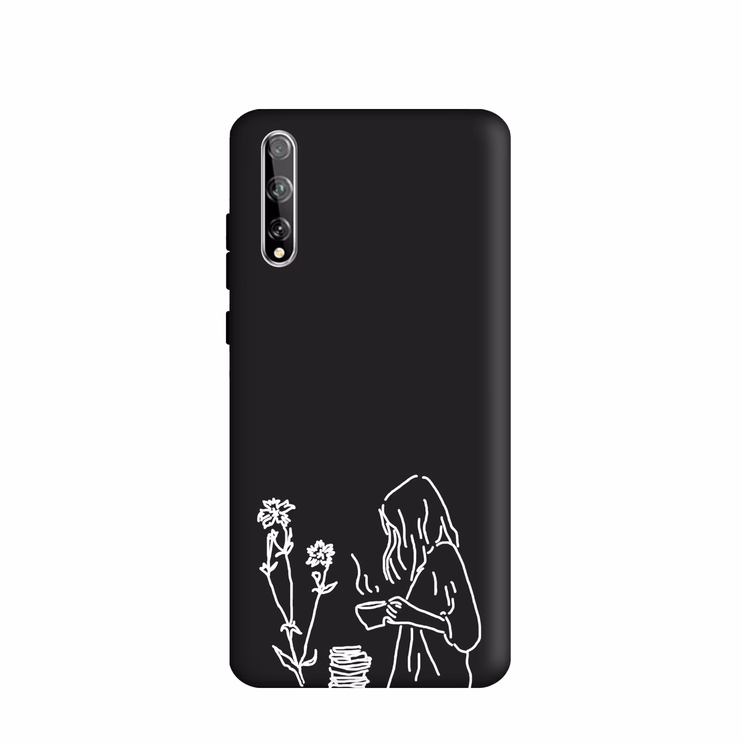 کاور طرح  دخترانه مینیمال کد u3255 مناسب برای گوشی موبایل  هوآوی Y8p 2020