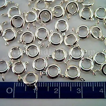 قفل گرد نقره ای