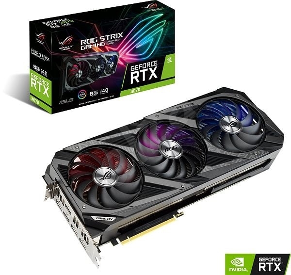 مشخصات، قیمت و خرید کارت گرافیک ایسوس مدل ASUS ROG STRIX RTX3070 OC 8G GAMING (None LHR)
