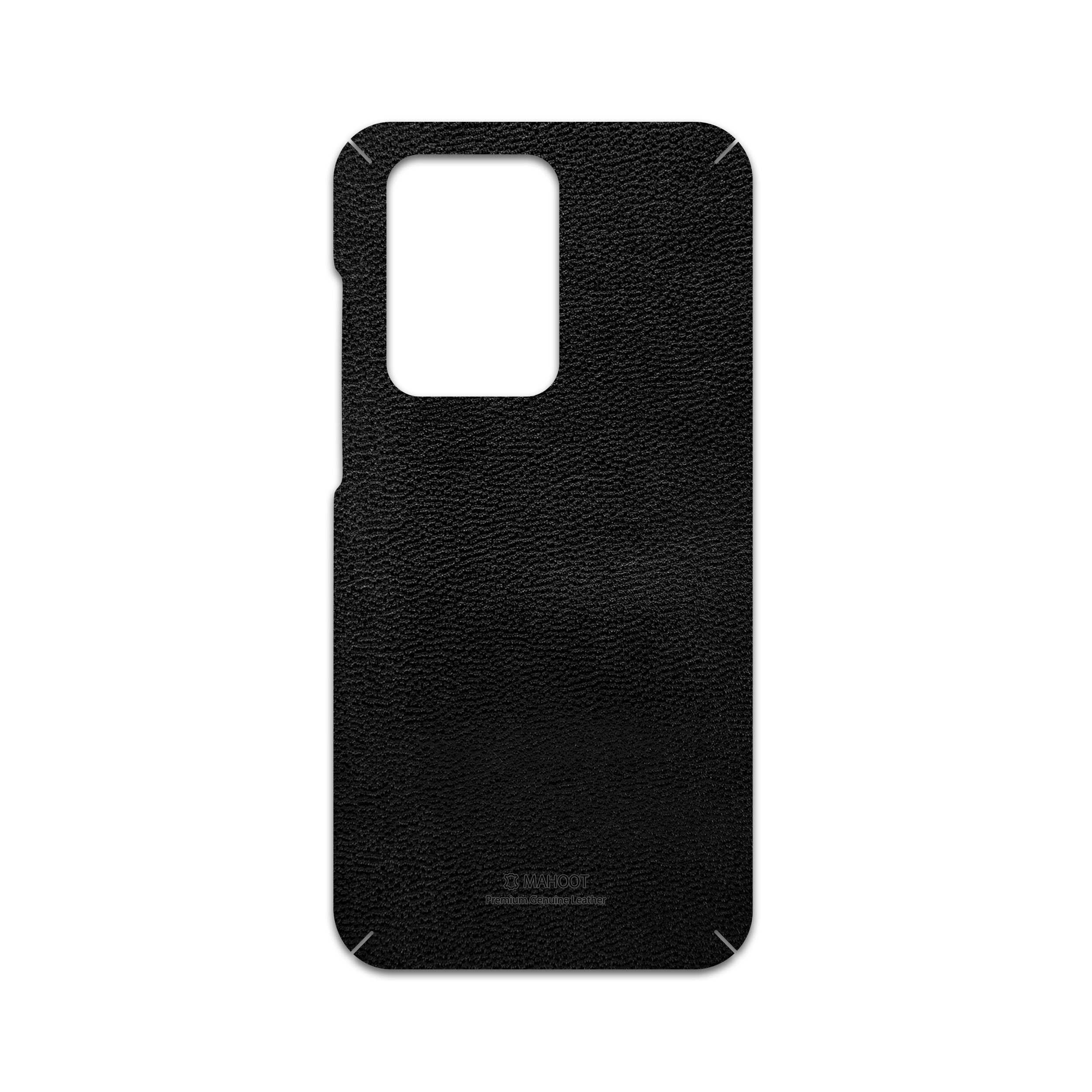 برچسب پوششی ماهوت مدل Black-Leather مناسب برای گوشی موبایل سامسونگ Galaxy S20 Ultra